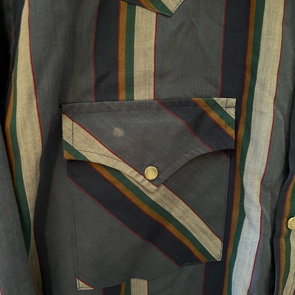 Men’s Vintage Ely Plains Pearl Snap - Picture 4 of 4